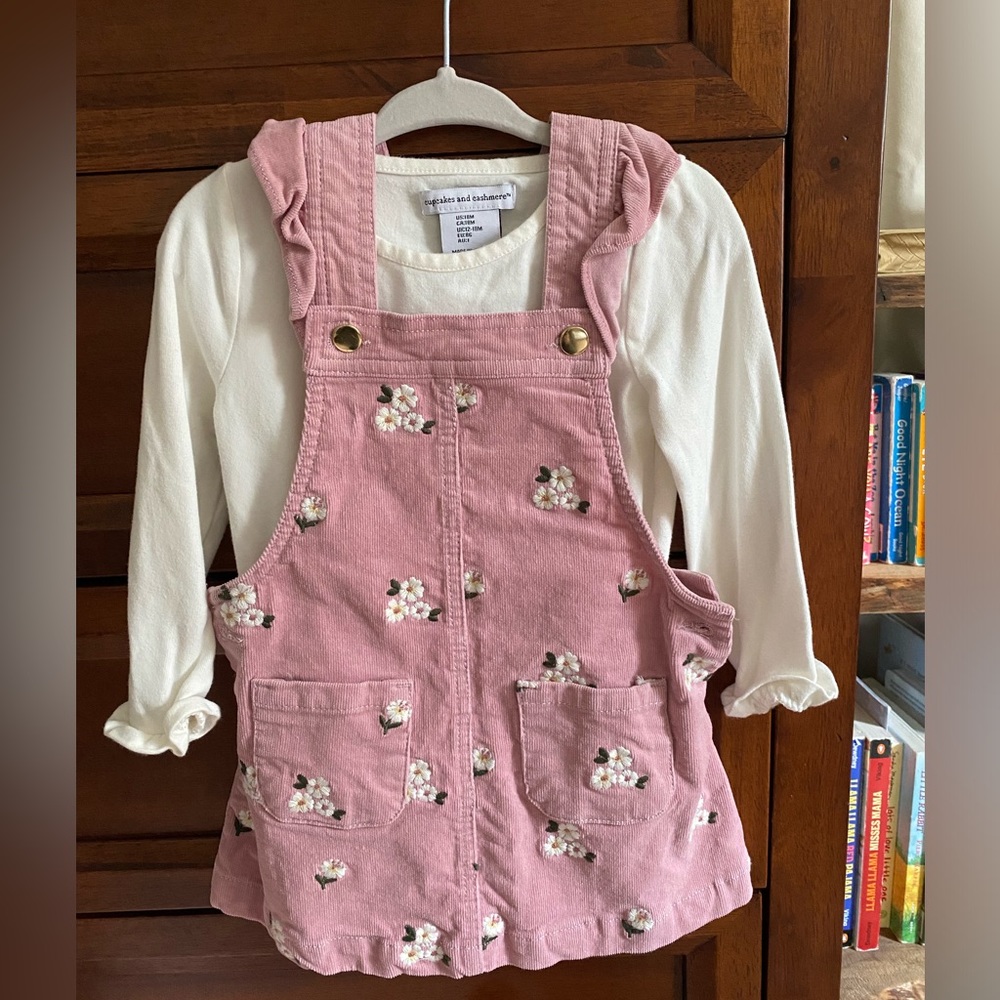 18m overall dress